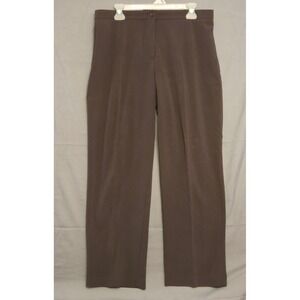 Counterparts Straight Leg Dress Pants Women's Size 14P Brown